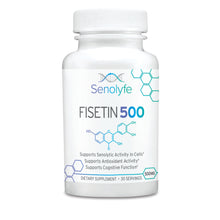 Load image into Gallery viewer, Fisetin 500 | 500mg 98% Pure Fisetin